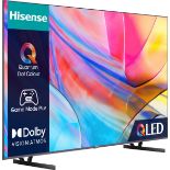 1 HISENSE 58A7100FTUK 58" SMART 4K ULTRA HD TV WITH REMOTE RRP Â£499 (ONLY SHOWS BLACK SCREEN, NO
