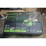 1 BOXED GREENWORKS 48V 41CM CORDLESS LAWN MOWER RRP Â£229.99