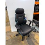 1 DPS CENTURION GAMING OFFICE CHAIR WITH ADJUSTABLE HEADREST RRP Â£149 (WORKING)