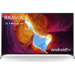 1 SONY BRAVIA KD65XH9505BU 65" FULL ARRAY LED 4K HDR ANDROID TV WITH STAND AND REMOTE RRP Â£1299 (