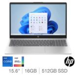1 BOXED HP PAVILION SE, INTEL CORE I7, 16GB RAM, 512GB SSD, 15.6 INCH LAPTOP, 15-FD0053NA WITH