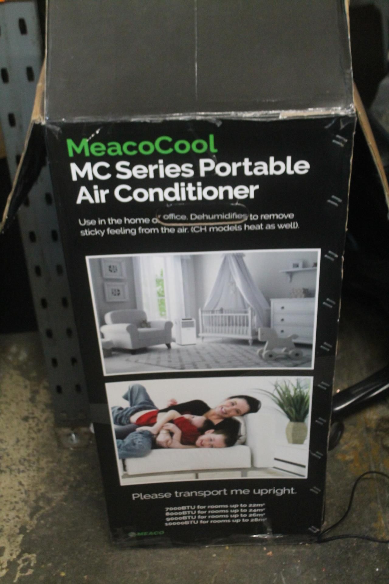 1 BOXED MEACOCOOL 10K BTU PORTABLE AIR CONDITIONER & HEATER RRP Â£399