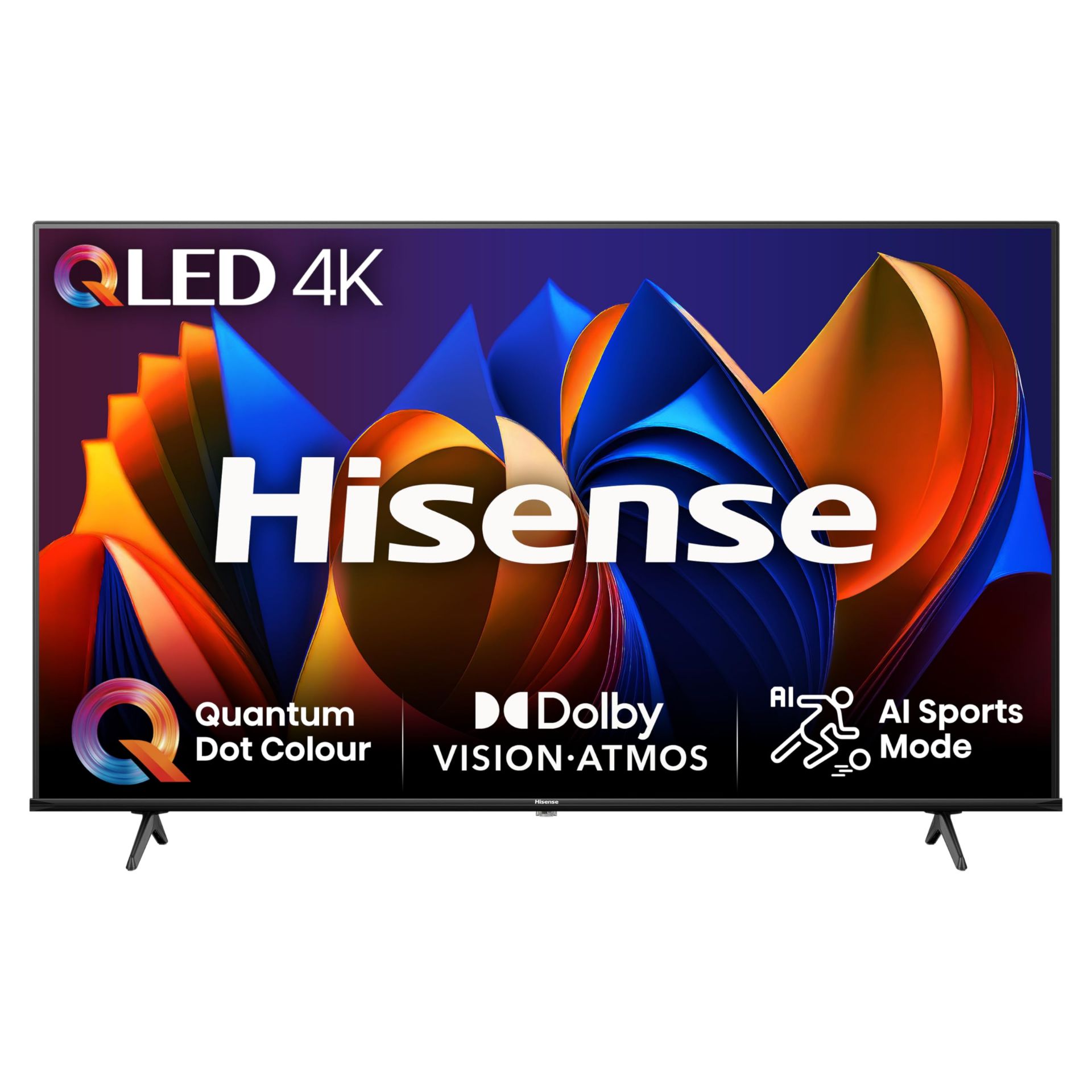 1 HISENSE 65 INCH 4K QLED SMART TV 65E77NQTUK WITH REMOTE Â£649 (WORKING, NO STAND)