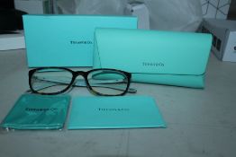 1 BOXED PAIR OF TIFFANY & CO GALSSESS WITH CASE MODEL TF 2109 RRP Â£99.99