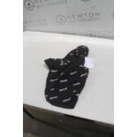 1 BRAND NEW KIRKLAND SIGNATURE PET LOGO HOODIE IN BLACK/GRAY SIZE SMALL RRP Â£9