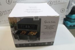 1 BOXED SUR LA TABLE DIGITAL AIR FRYER DUAL BASKET 10.4L RRP Â£109.99