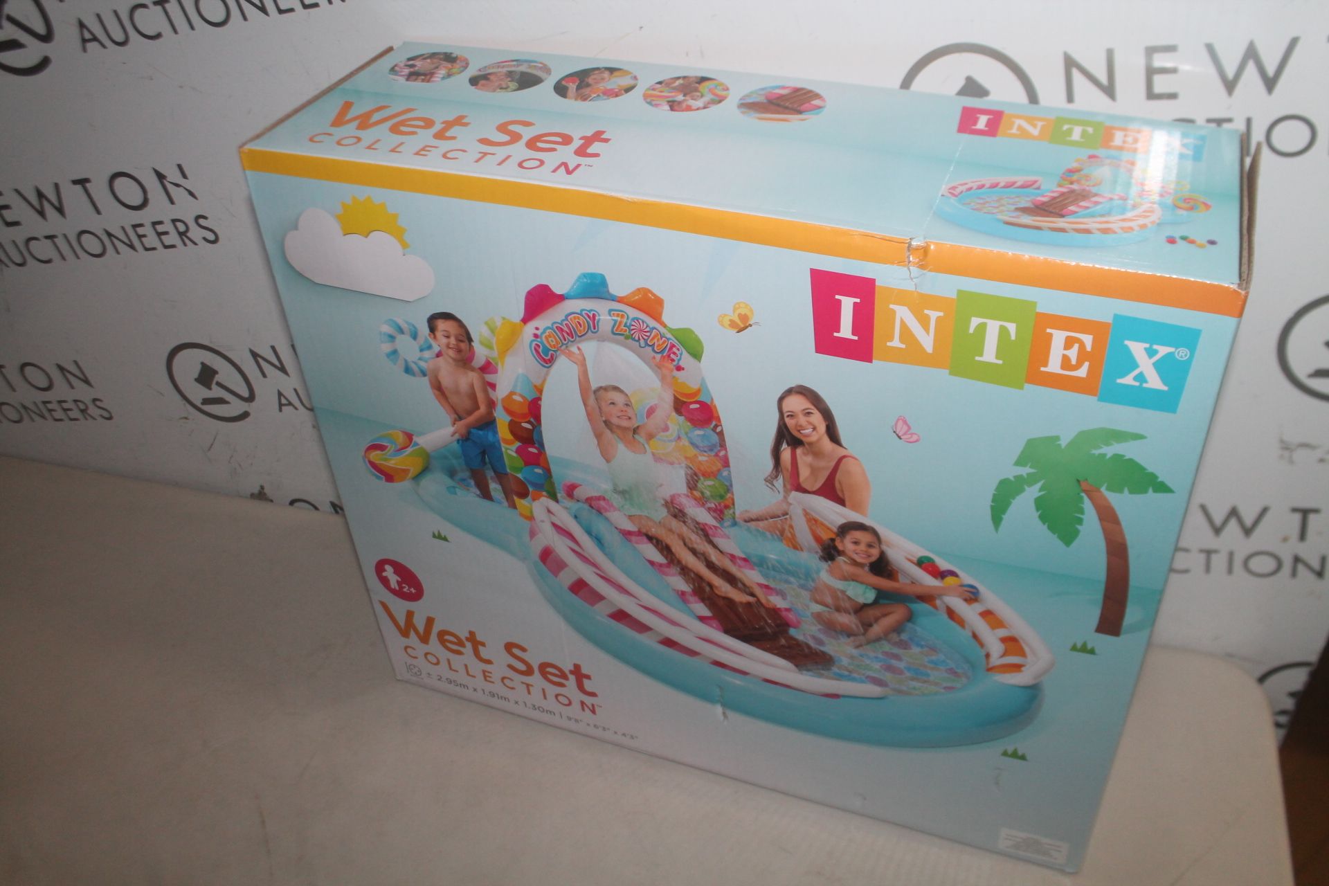 1 BRAND NEW BOXED INTEX CANDY ZONE INFLATABLE PLAYCENTRE (3+ YEARS) RRP Â£29