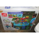 1 BOXED STEP2 DOUBLE SHOWERS SPLASH WATER TABLE RRP Â£54.99