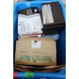 Selection of first day covers, stamp albums, loose stamps and stock cards,
