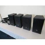 (4) DAS Audio Artec-508 Black Speakers