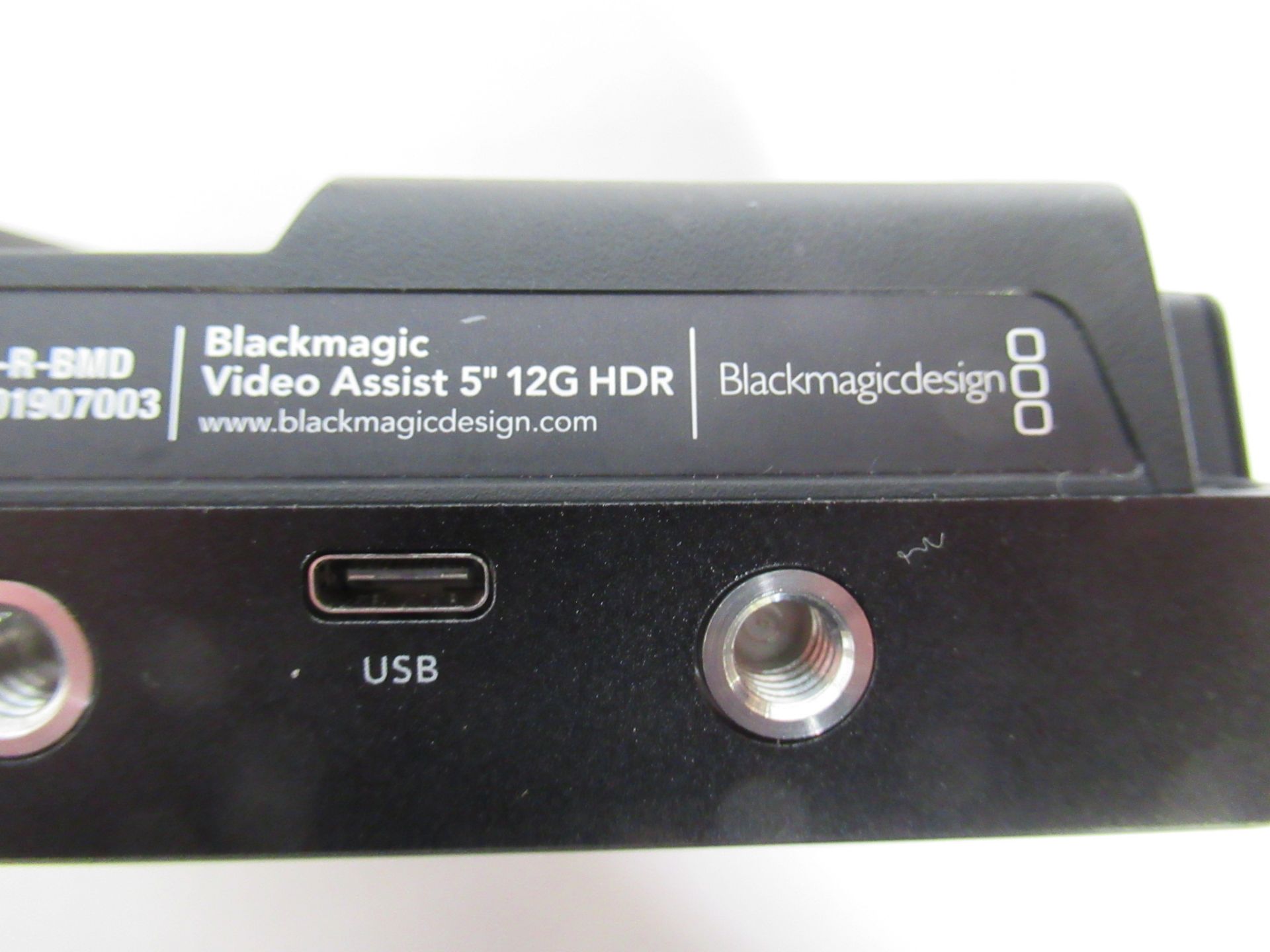Blackmagic Design Video Assist 12G HDR 5" Field Monitor-Recorder - Image 11 of 16
