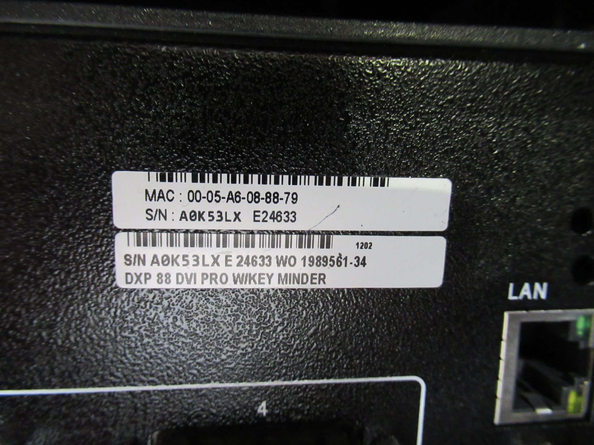 Extron DXP 88 DVI Pro High Performance 8x8 Digital Matrix Switcher - Image 7 of 9