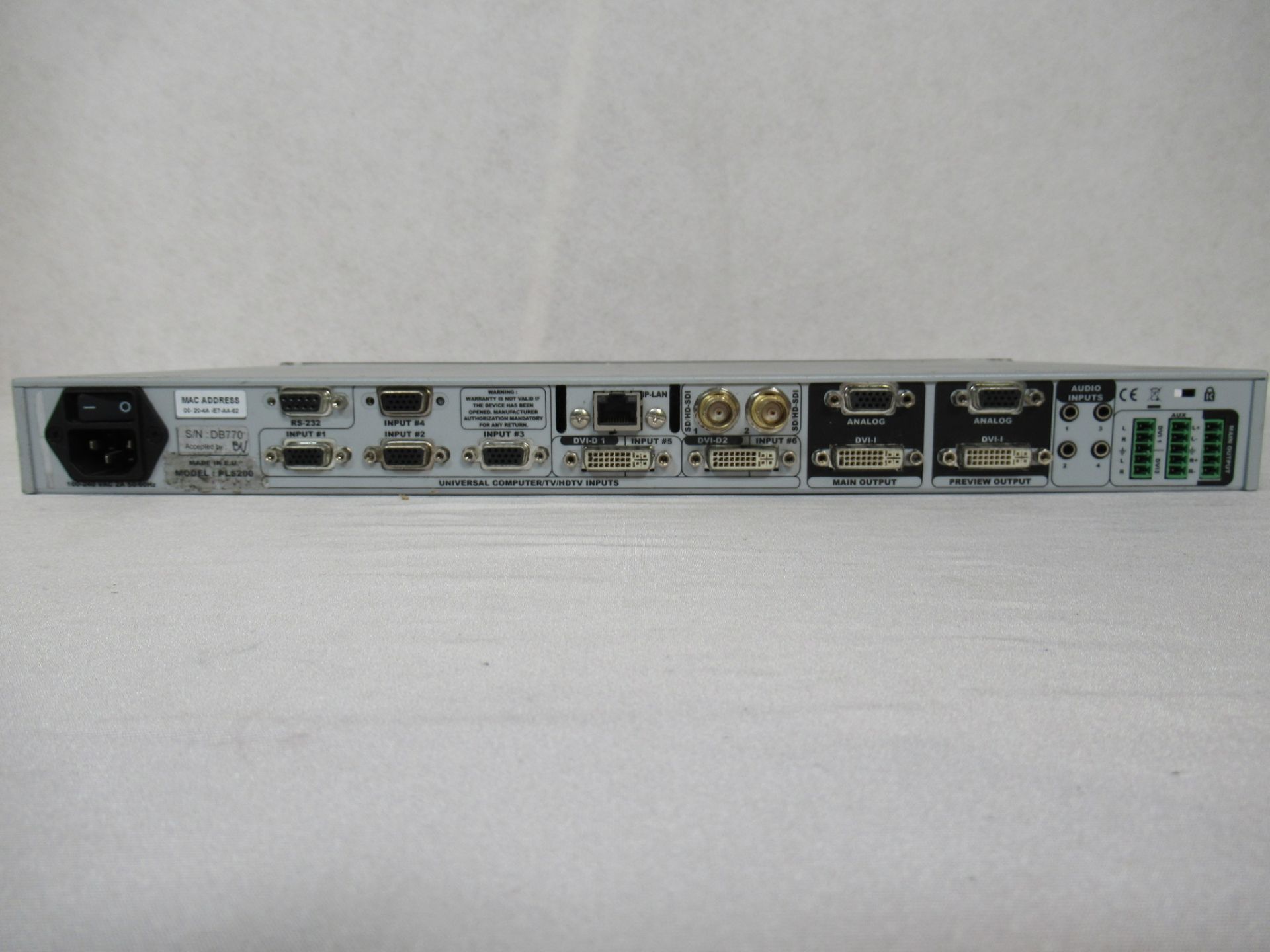 Analog Way Pulse LE PLS200 Dual Scaler Mixer Switcher - Image 5 of 9