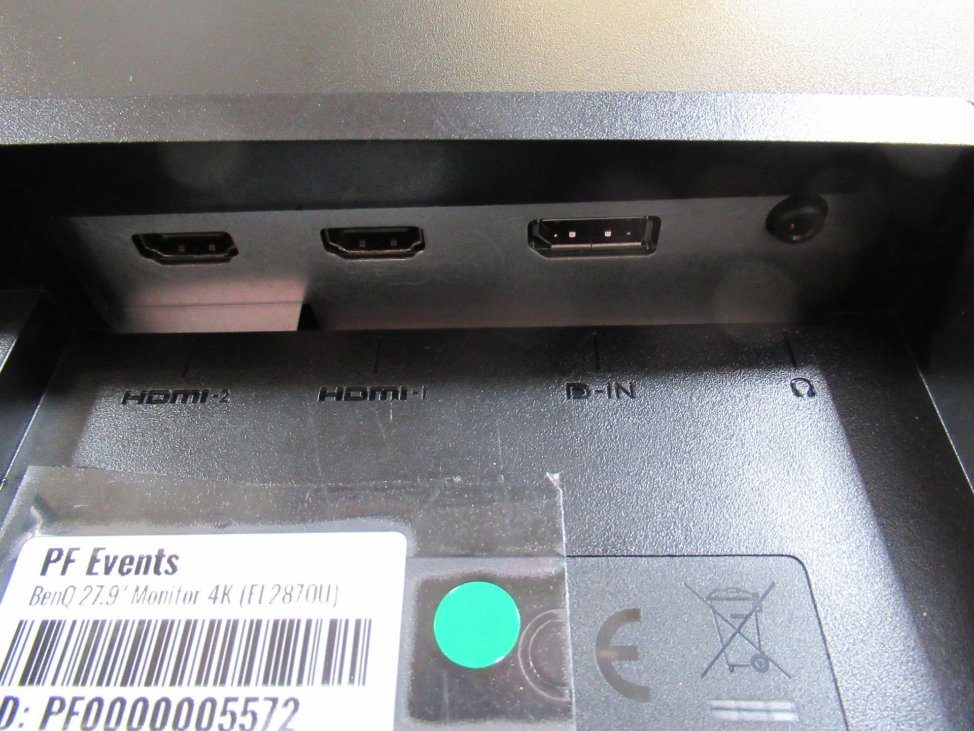 BenQ EL2870U 28" LED 4K HDR Gaming Monitor - Image 5 of 10