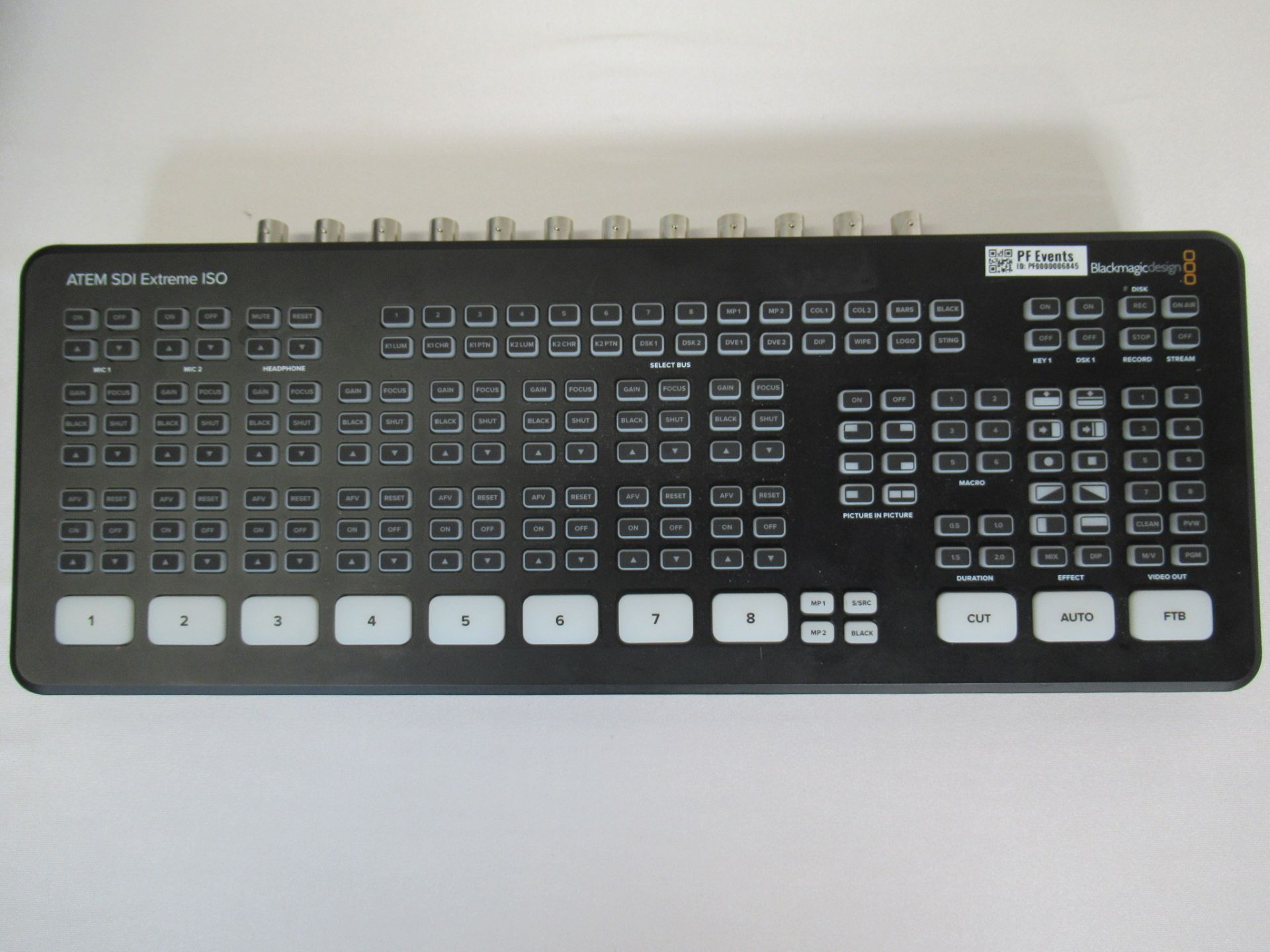 Blackmagic Design ATEM SDI Extreme ISO live production switcher - Image 2 of 11