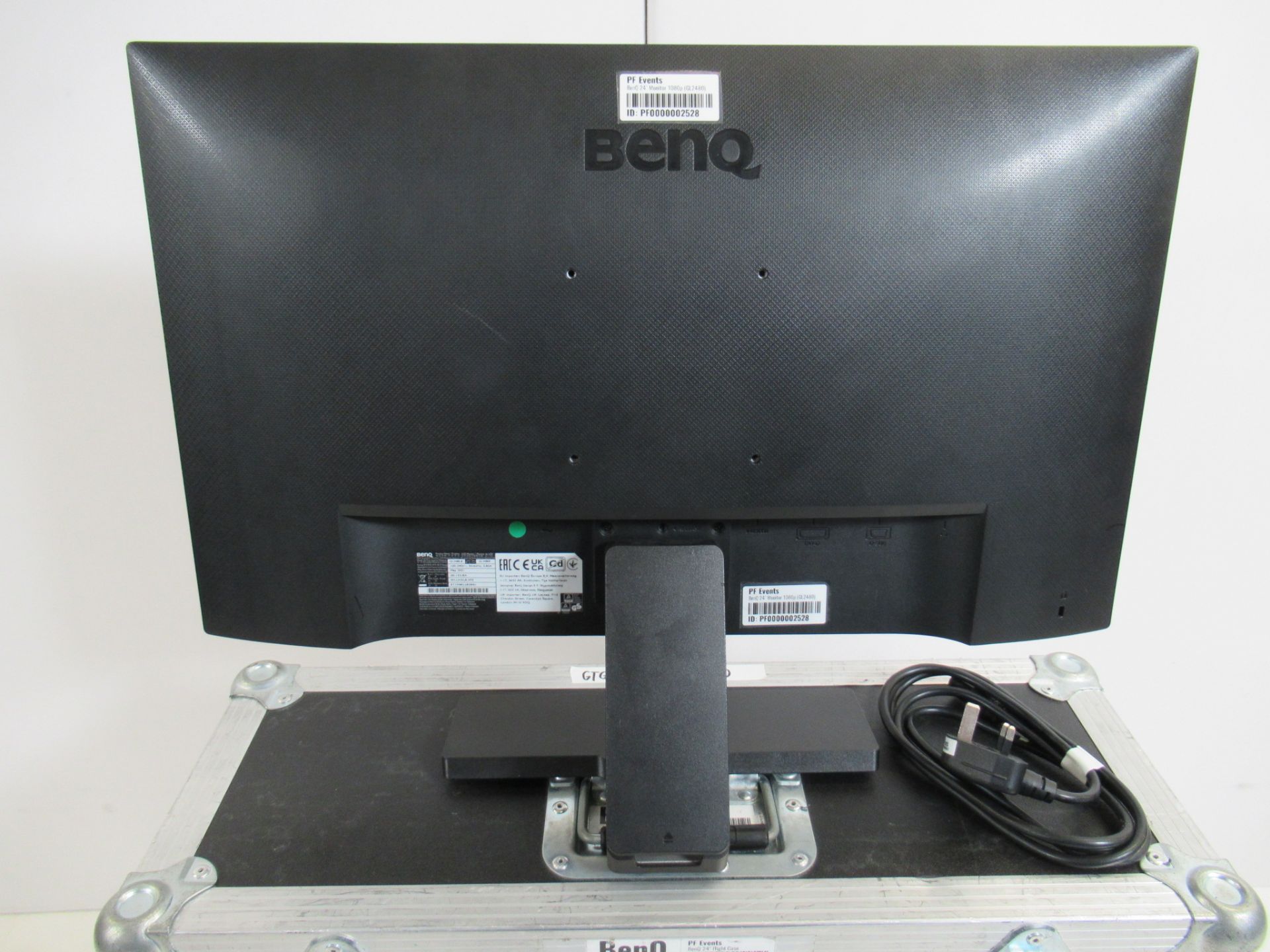 BenQ GL2480 24" 1080 LED Monitor - Image 4 of 9