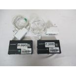 (2) Kramer VM-2HXL 1:2 HDMI distributors
