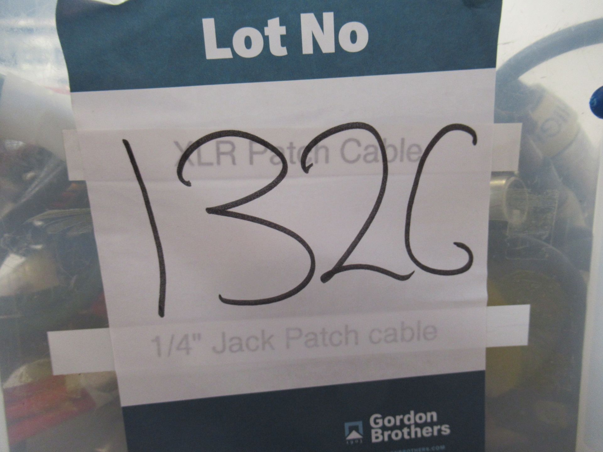 Quantity of XLR and 1/4" jack patch cables - Image 6 of 6