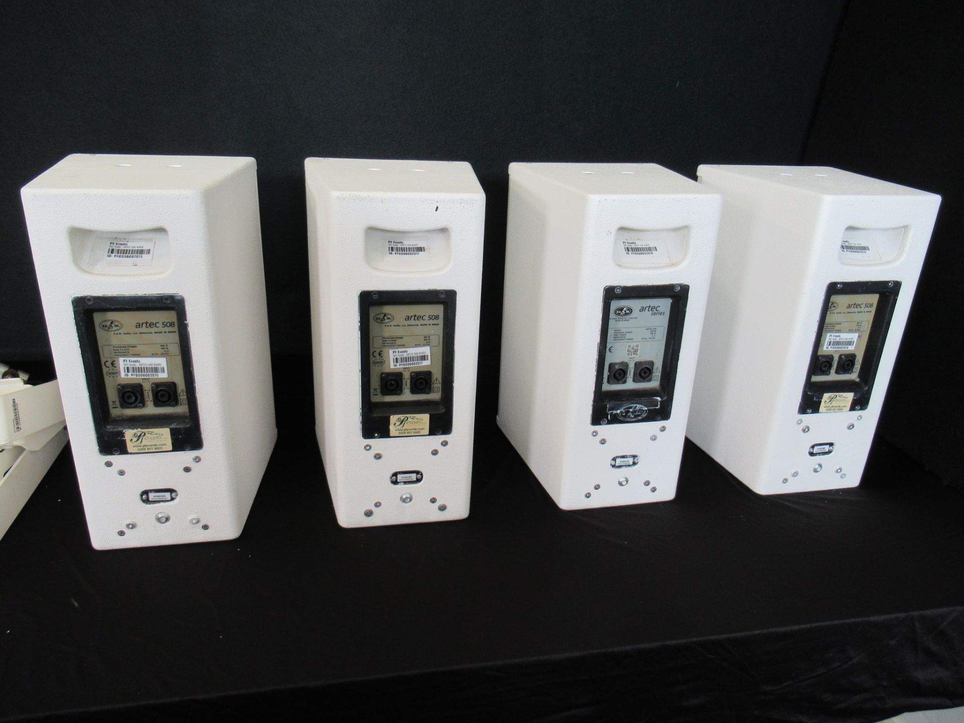 (4) DAS Audio Artec-508 White Speakers - Image 4 of 18