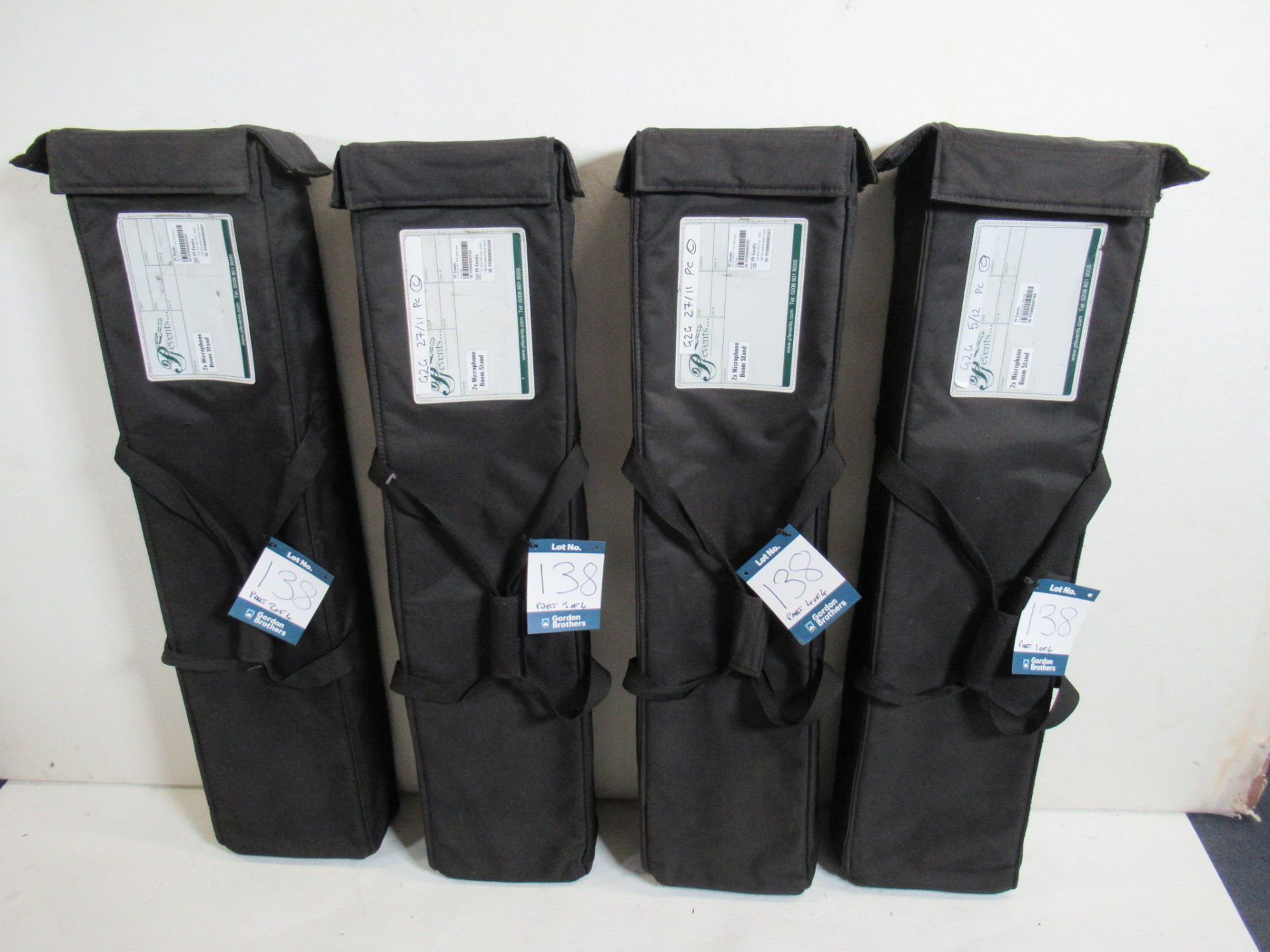 (10) Beyerdynamic telescopic boom tripod microphone stands - Image 5 of 6