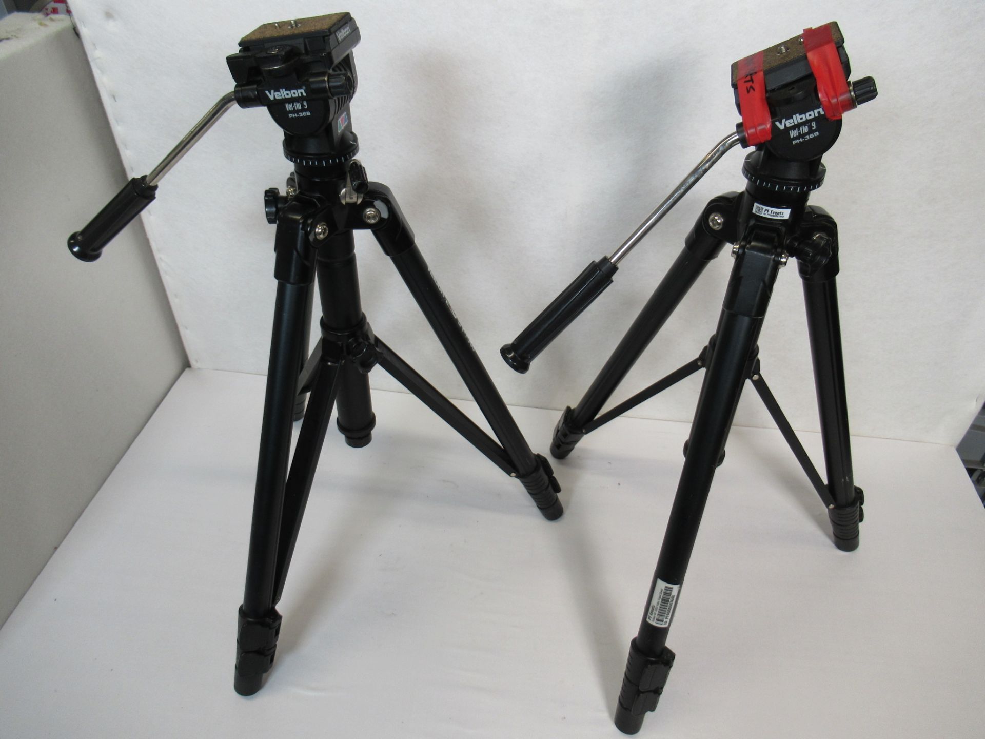 (2) Velbon DV-7000 Video Tripod Stand