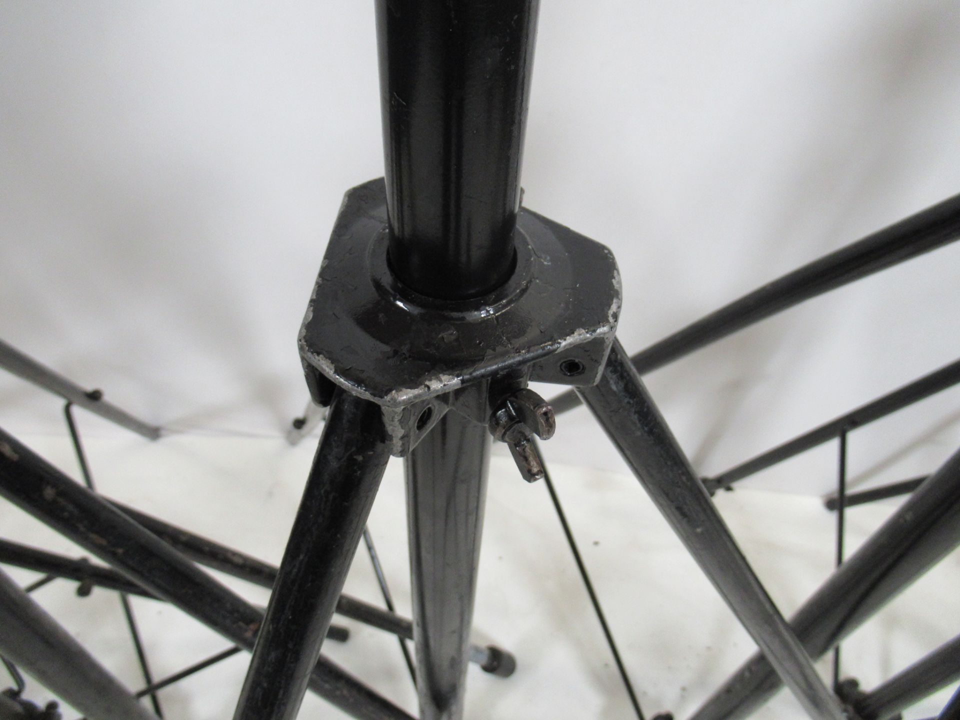 (7) Power drive LT1 black telescopic tripod speaker stands - Image 2 of 3