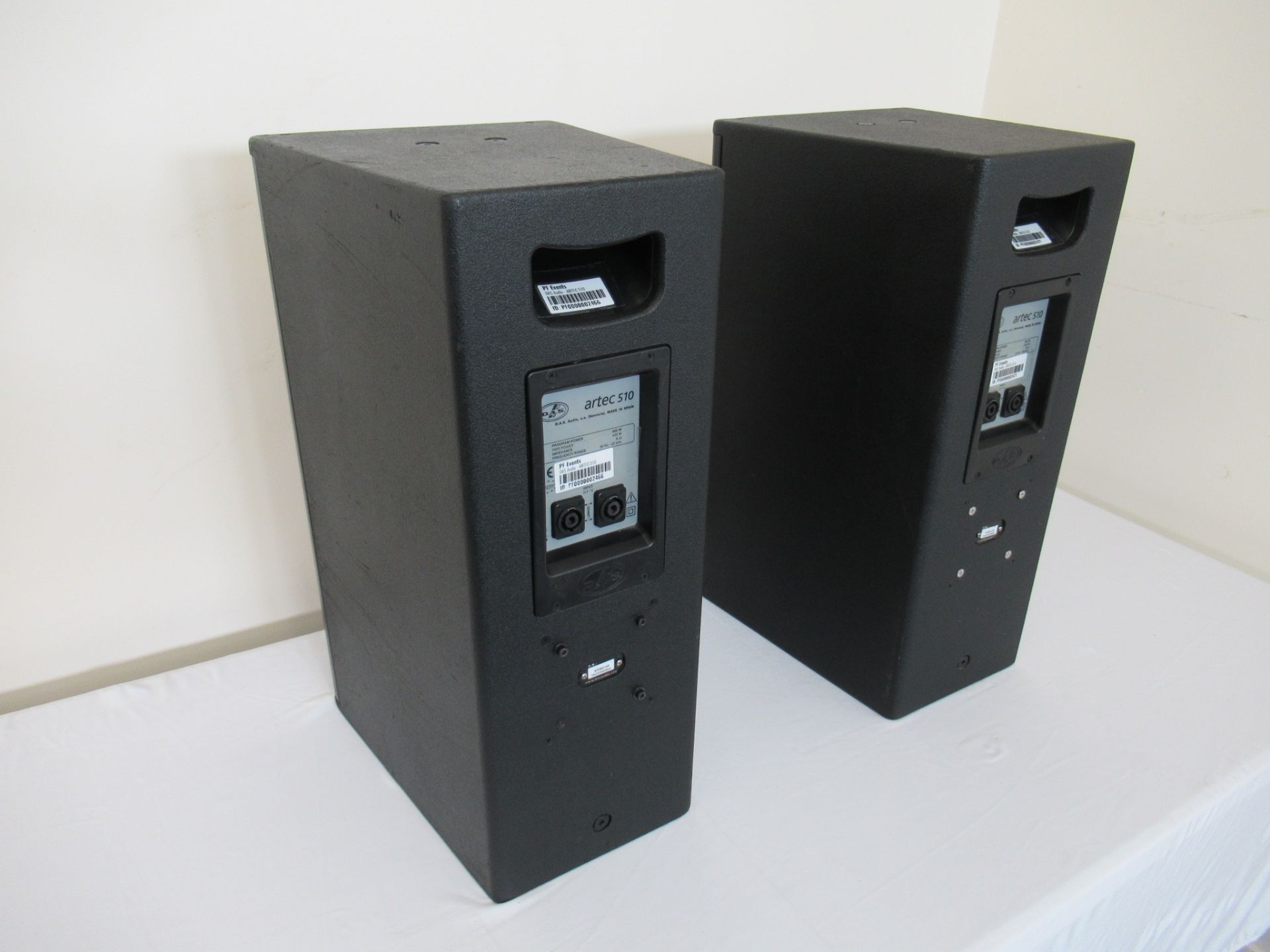 (2) DAS Audio Artec-510 Black Speakers - Image 4 of 14