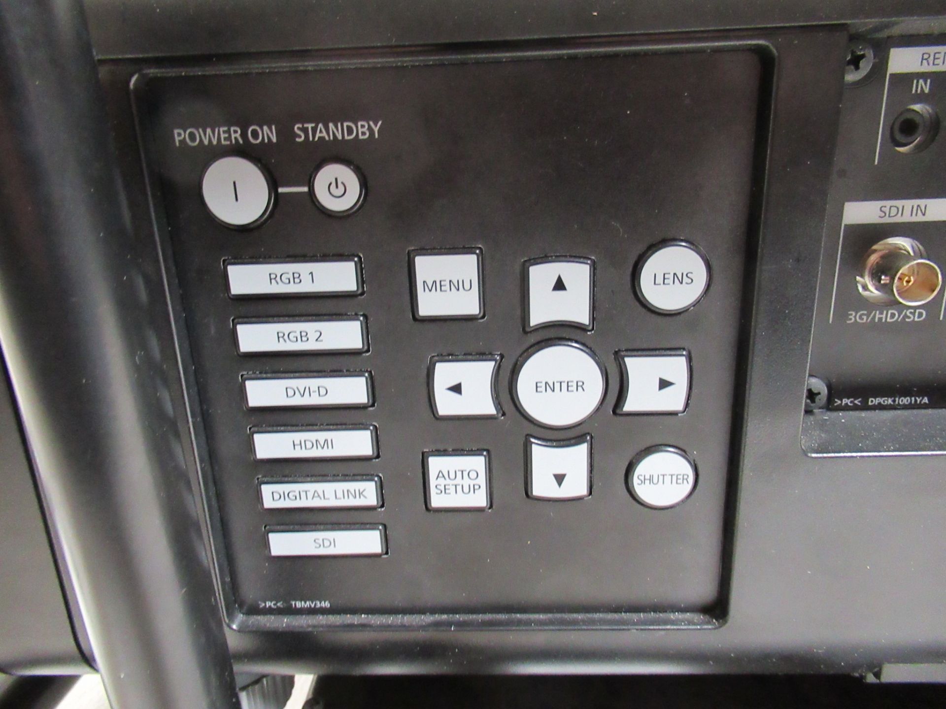 Panasonic PT-RZ770B WUXGA digital light processing projector - Image 7 of 18