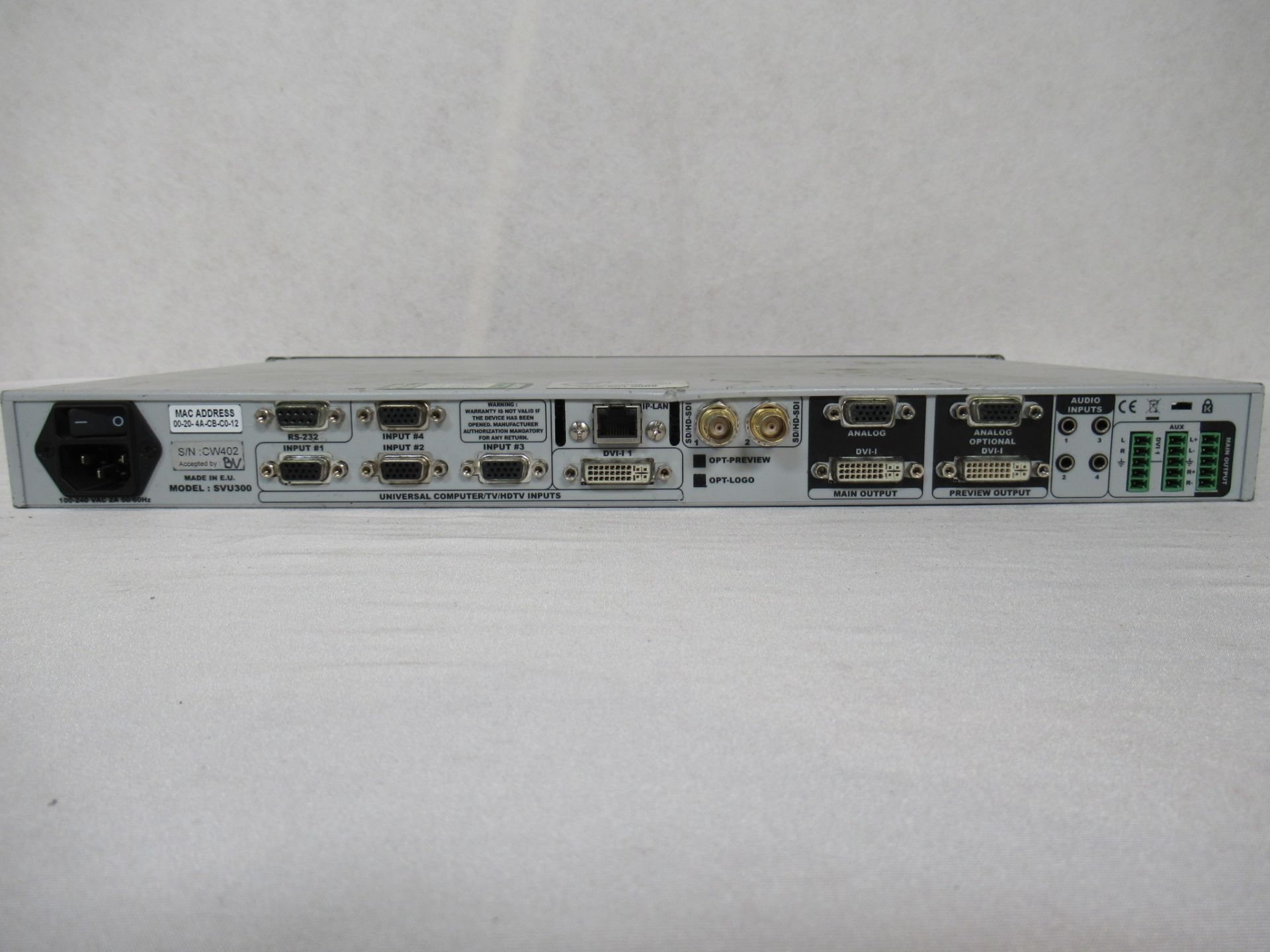 Analog Way Pulse LE PLS200 Dual Scaler Mixer Switcher - Image 5 of 10