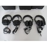 (4) Audio-Technica ATH-M50xSTS Closed-back dynamic streamset USB