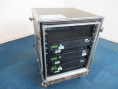 (3) d&b Audiotechnik D12 Amplifiers