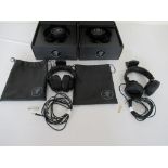 (2) Mackie MC-250 Professional Closed Back Headphones