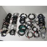 Quantity of RCA to RCA, RCA to 1/4" jack and RCA to XLR cables