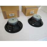 (2) Turbosound LS1219 (E12-200ATW) 12" replacement drivers, 8ohms