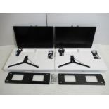 (2) Samsung U32J590UQP - UJ59 Series - 32" LED monitor - 4K