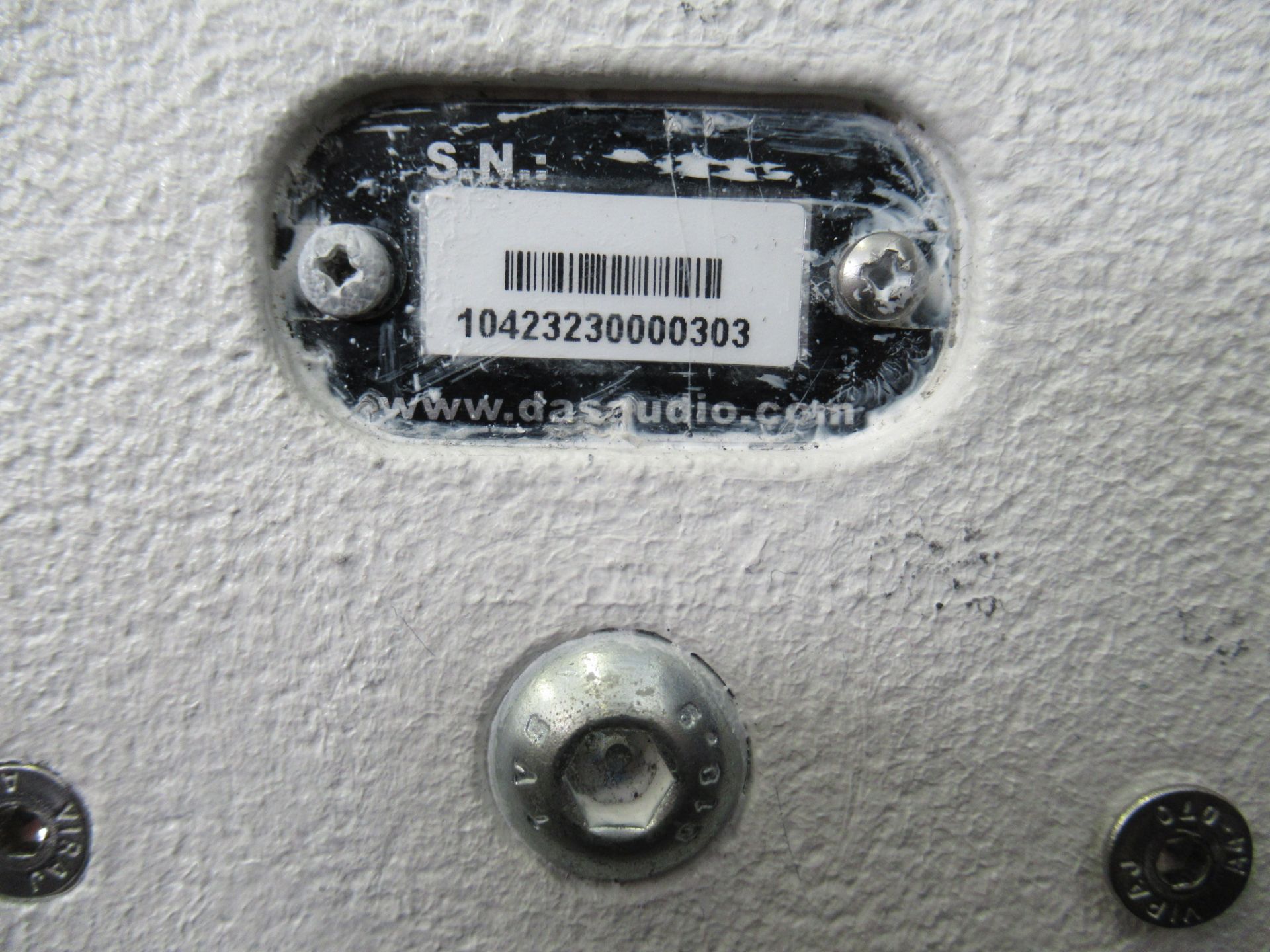 (4) DAS Audio Artec-508 White Speakers - Image 10 of 18