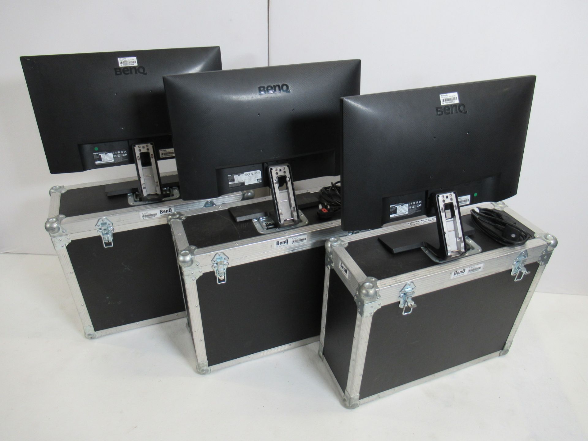 (3) BenQ GL2480 24" 1080 LED Monitors - Image 3 of 12