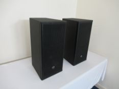 (2) DAS Audio Artec-510 Black Speakers
