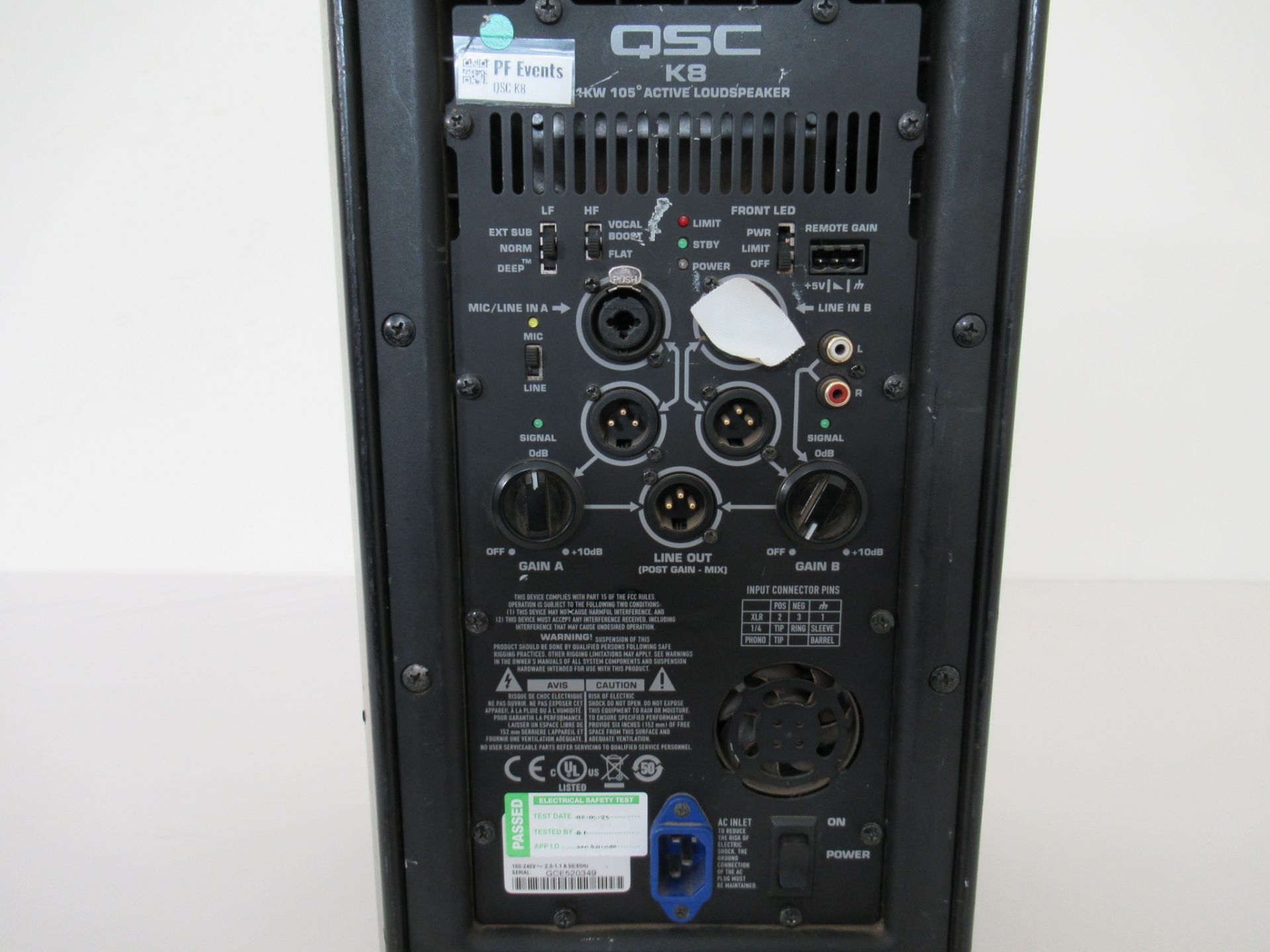QSC K8 Active Loudspeaker - Image 4 of 6