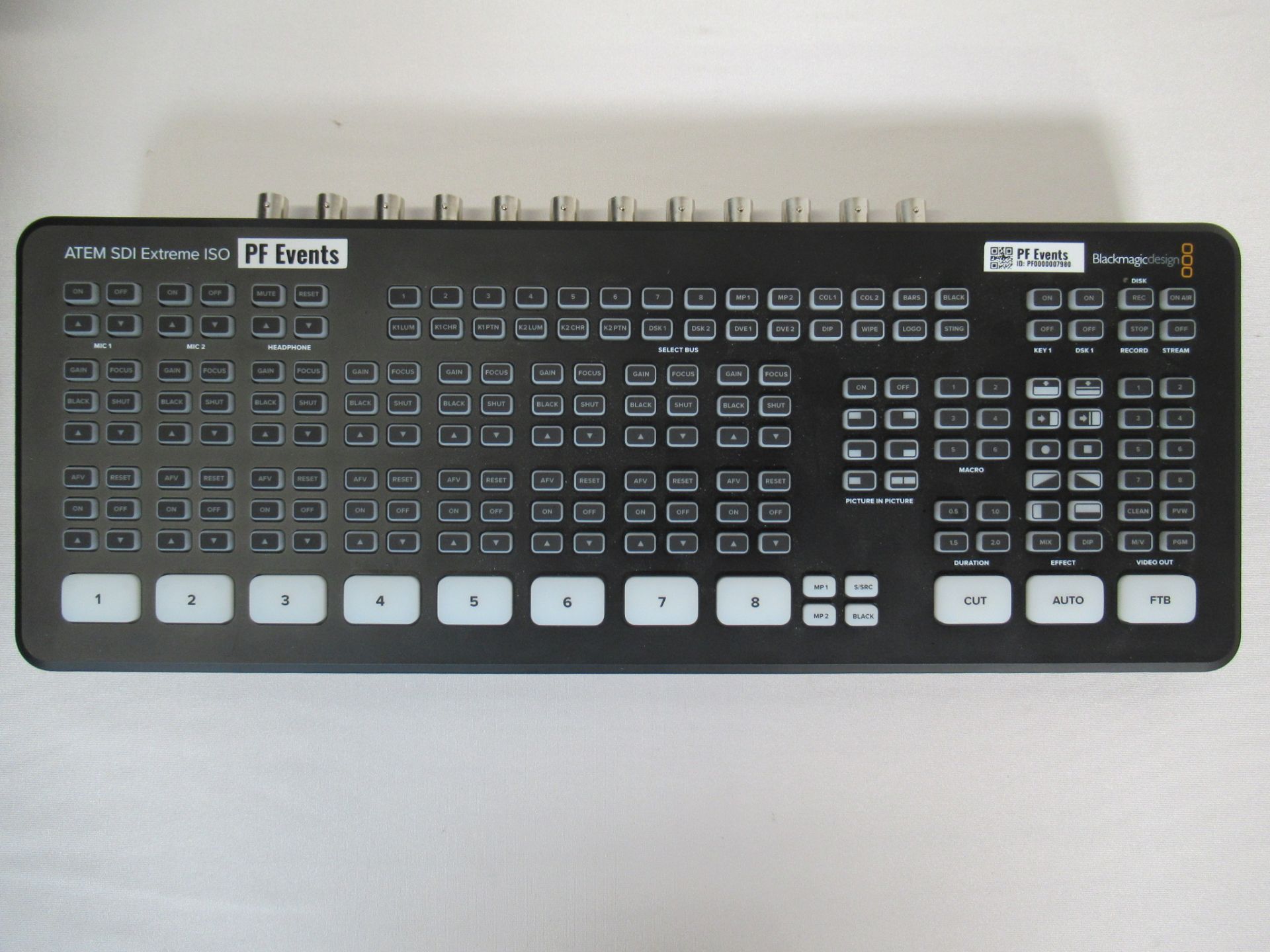 Blackmagic Design ATEM SDI Extreme ISO live production switcher - Image 2 of 12