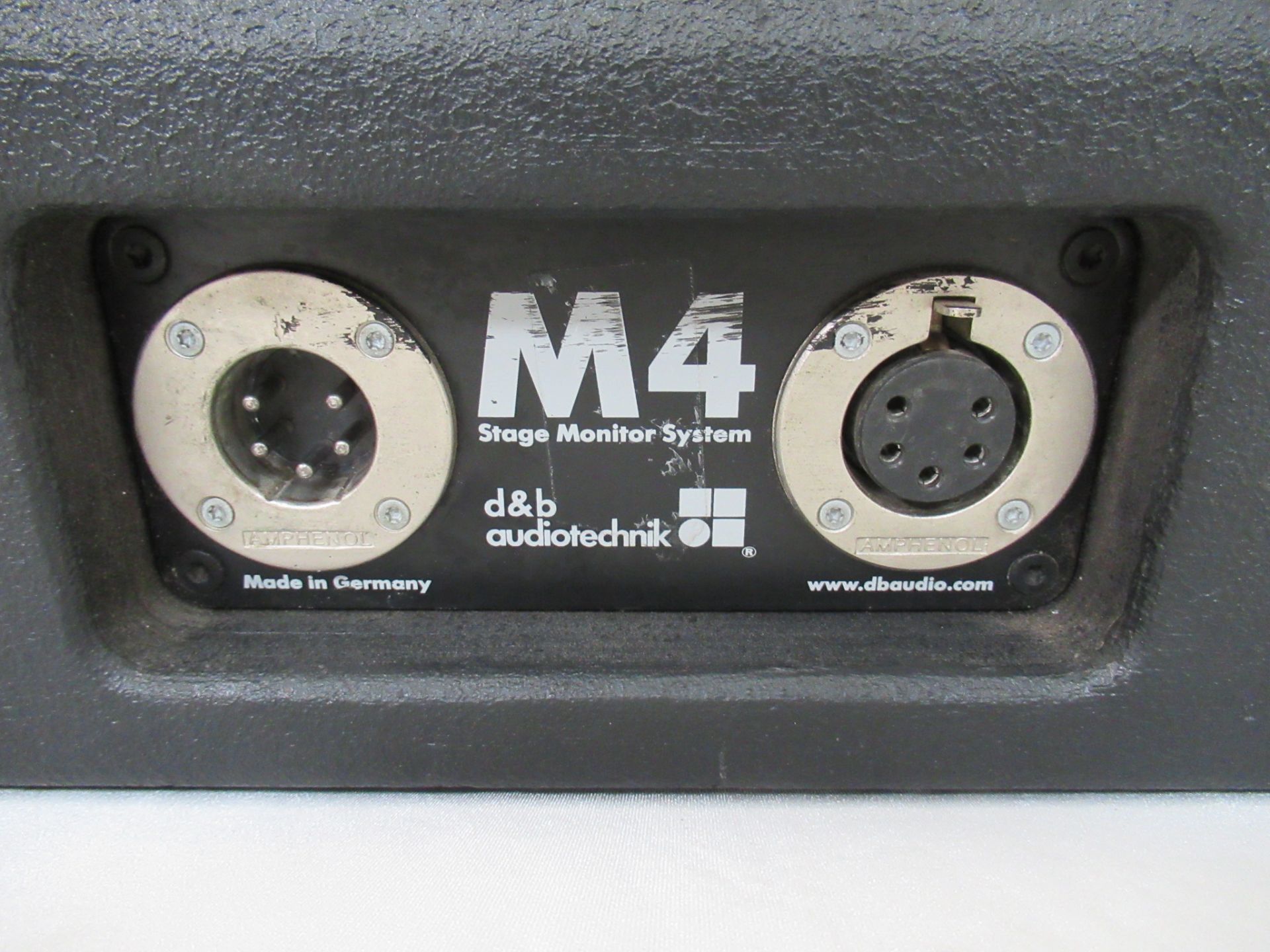 (2) d&b Audiotechnik M4 Stage Monitors - Image 4 of 12