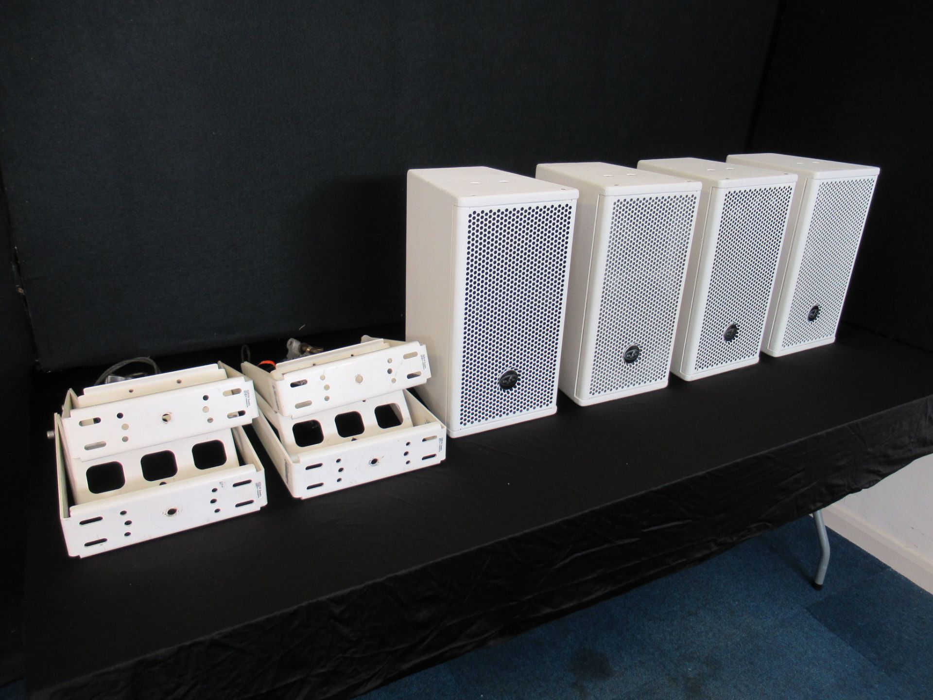 (4) DAS Audio Artec-508 White Speakers - Image 2 of 18