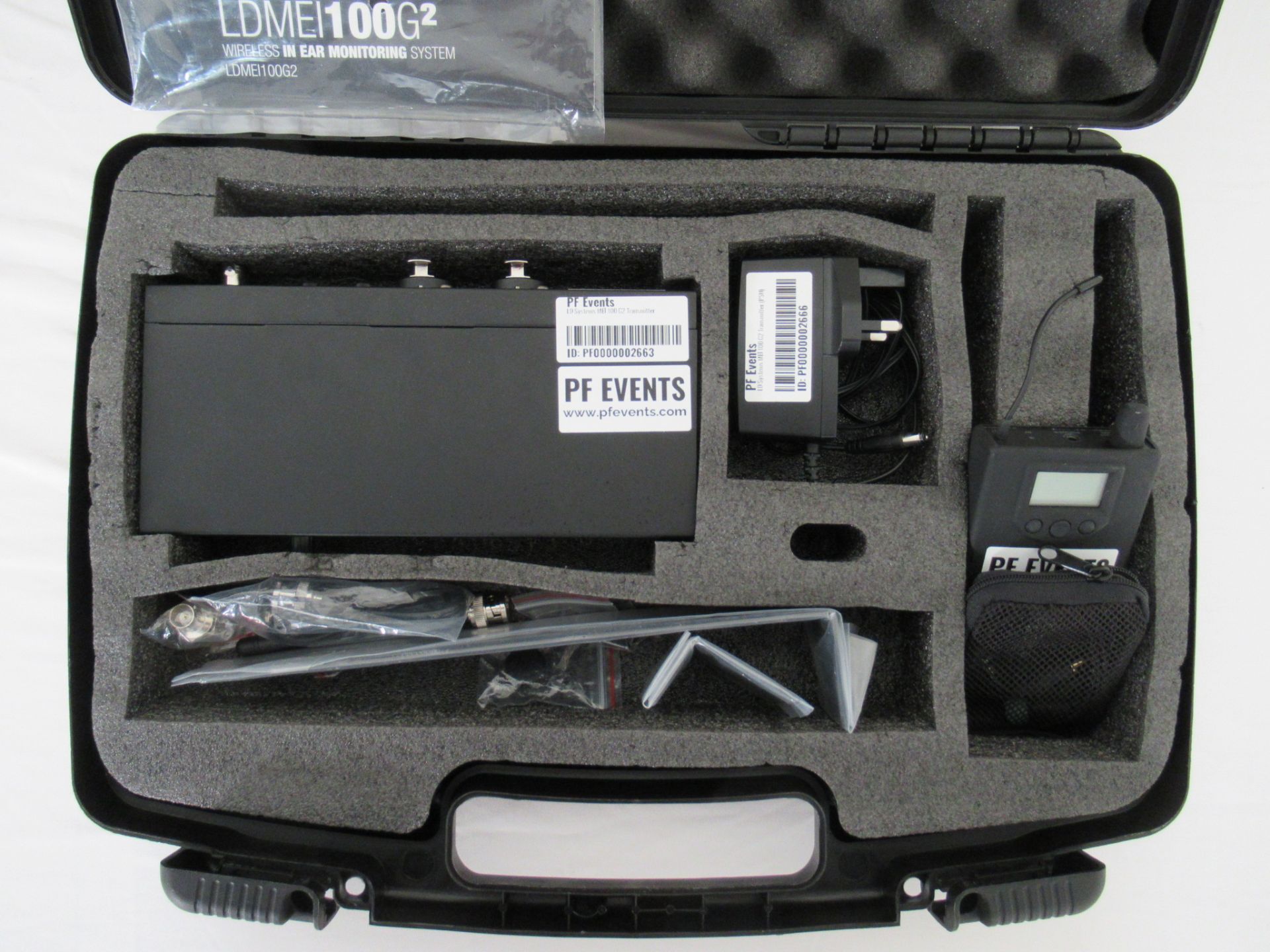LD Systems MEI100G2 In-Ear Monitoring System - Image 2 of 14