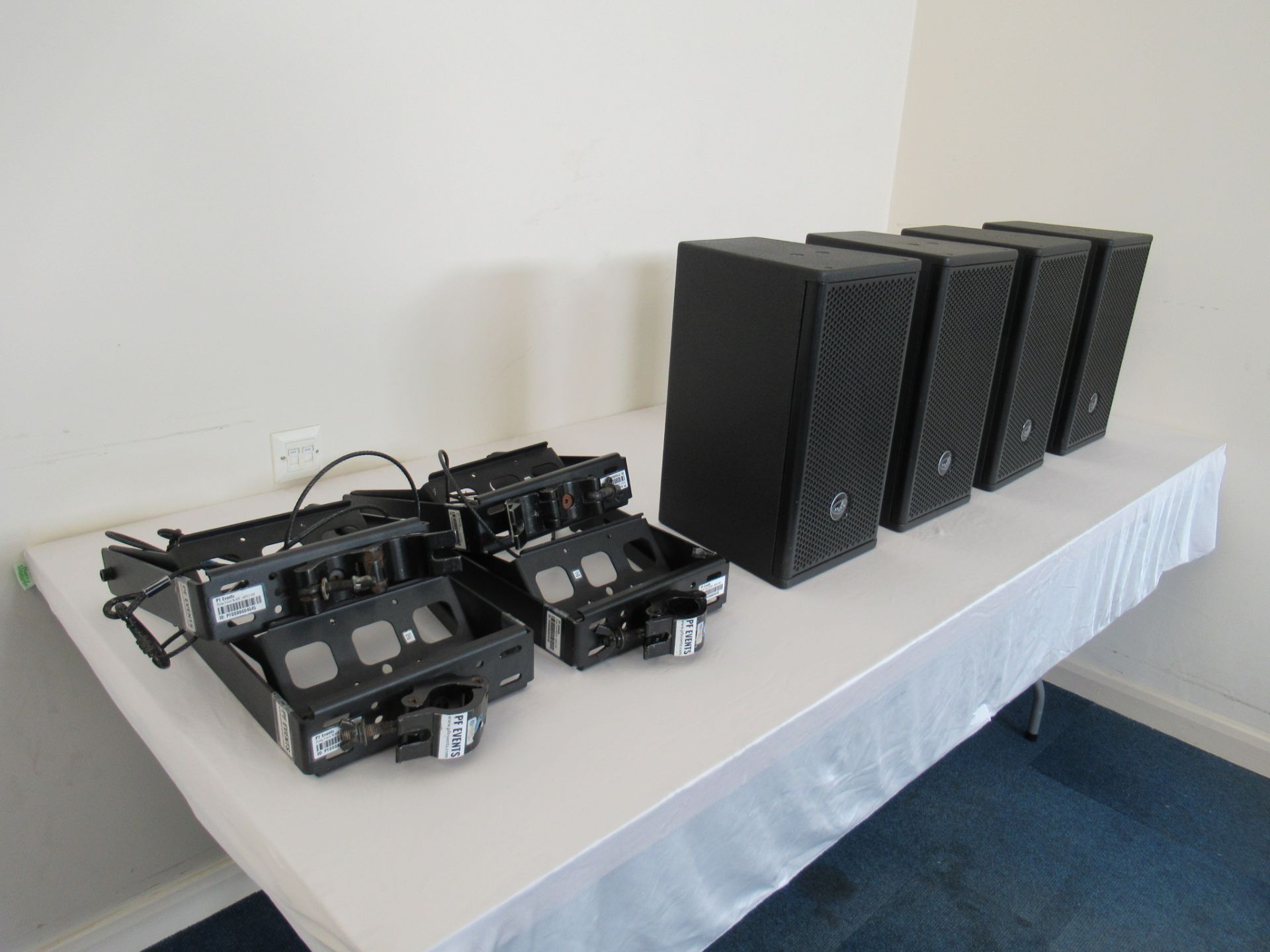 (4) DAS Audio Artec-508 Black Speakers - Image 2 of 20