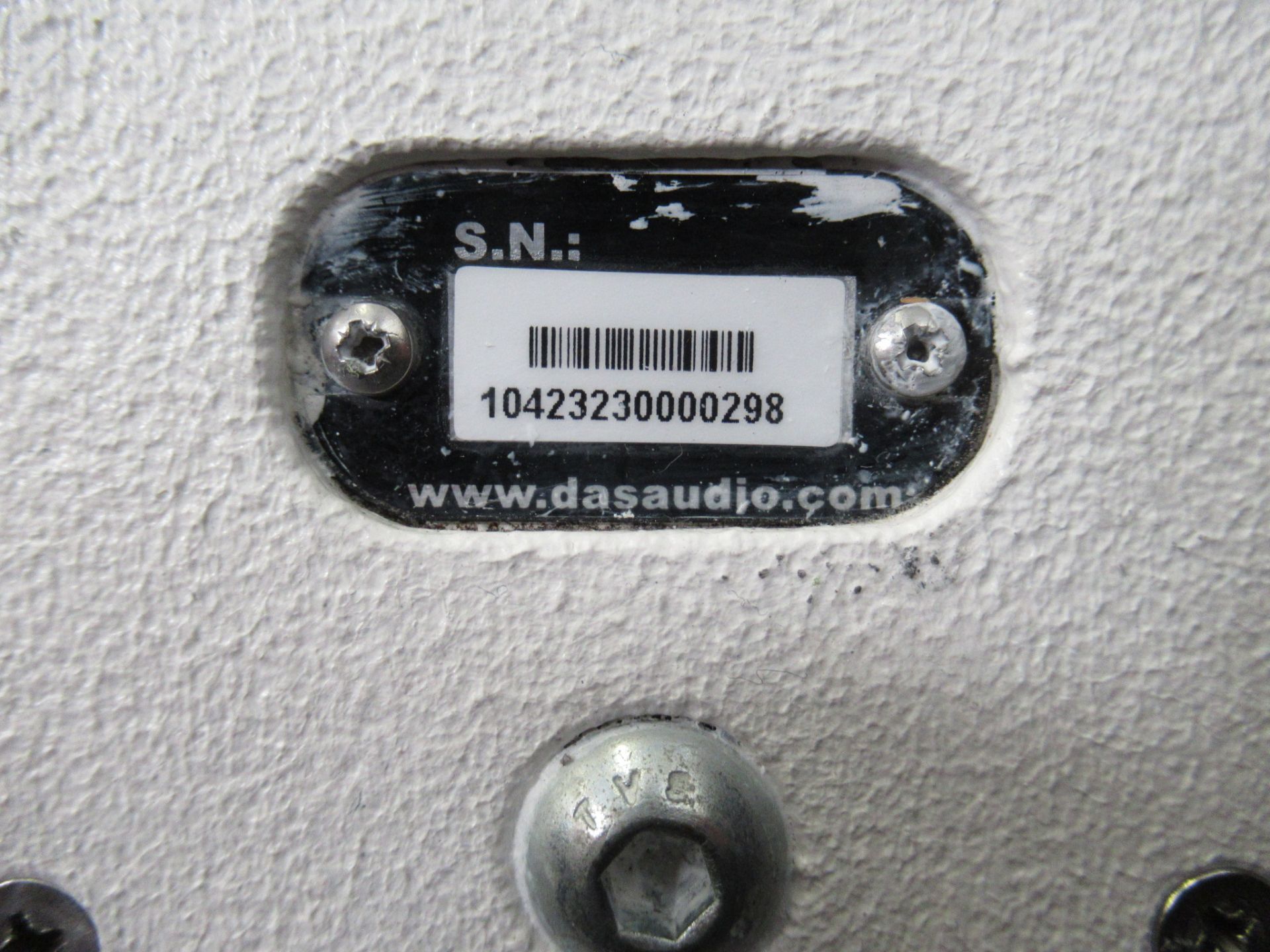 (4) DAS Audio Artec-508 White Speakers - Image 9 of 17