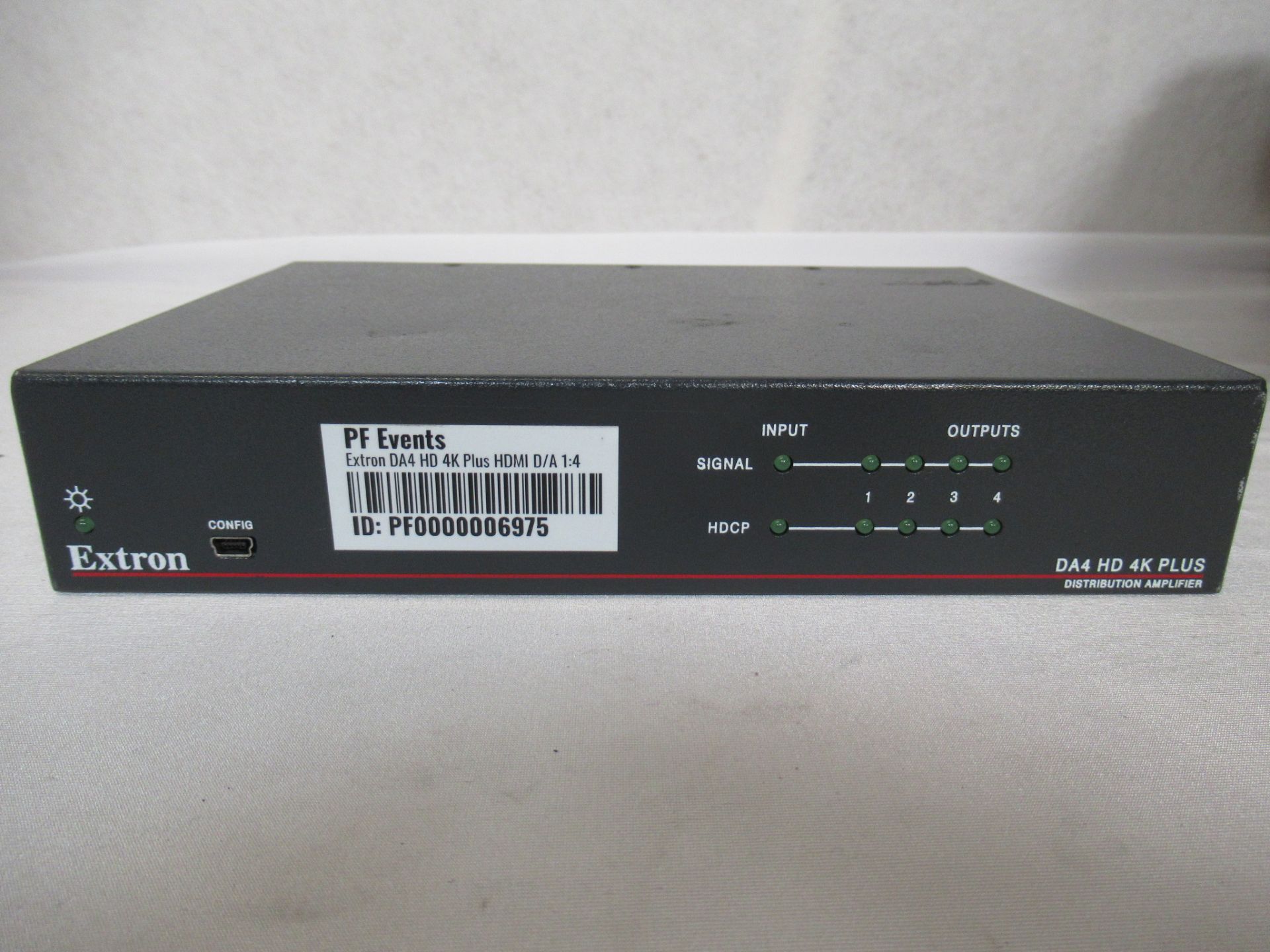 Extron DA4 HD 4K Plus 1:4 HDMI 4K distribution amplifier - Image 2 of 9