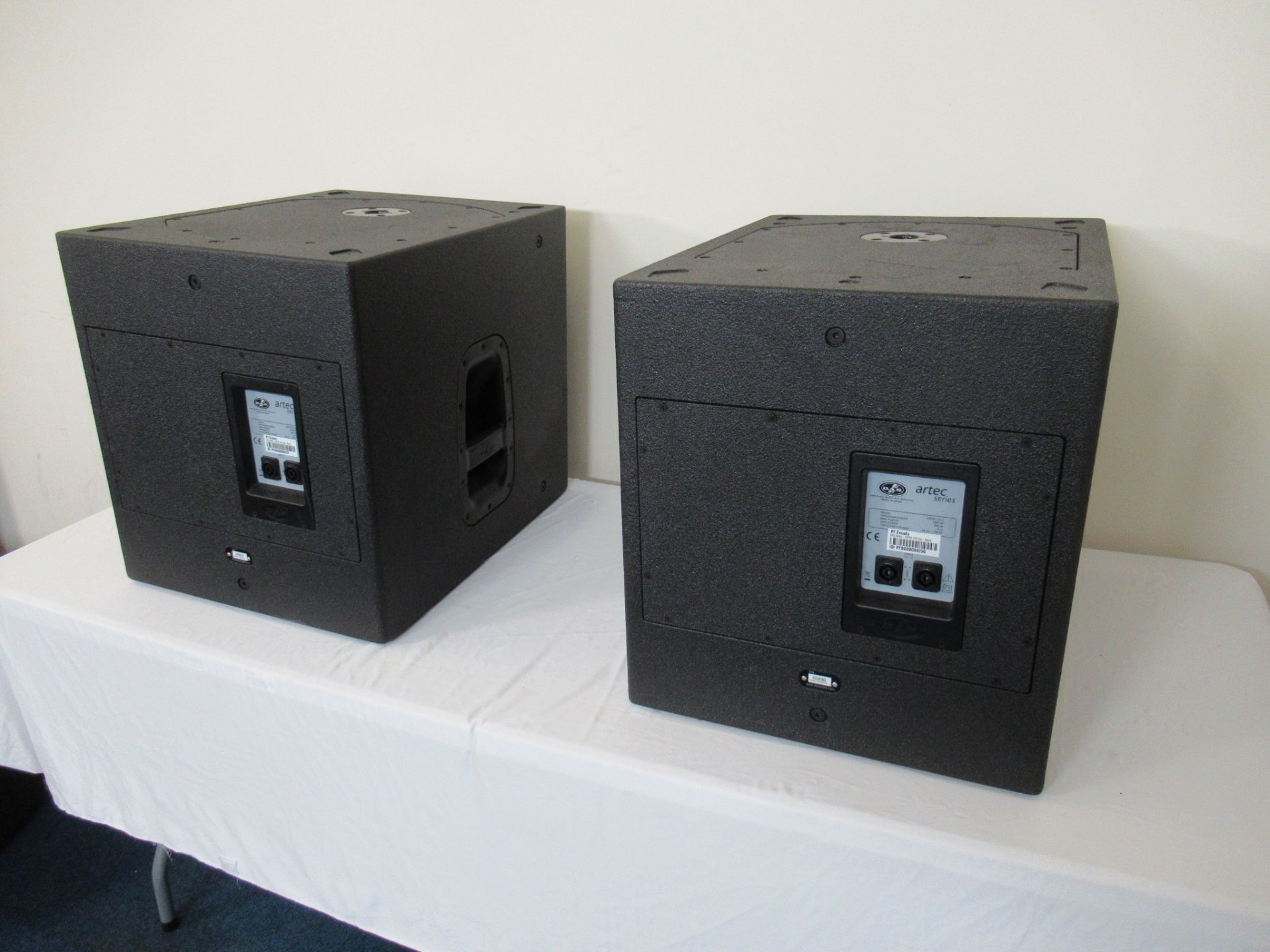 (2) DAS Audio Artec-S15 Black Subwoofers - Image 4 of 9