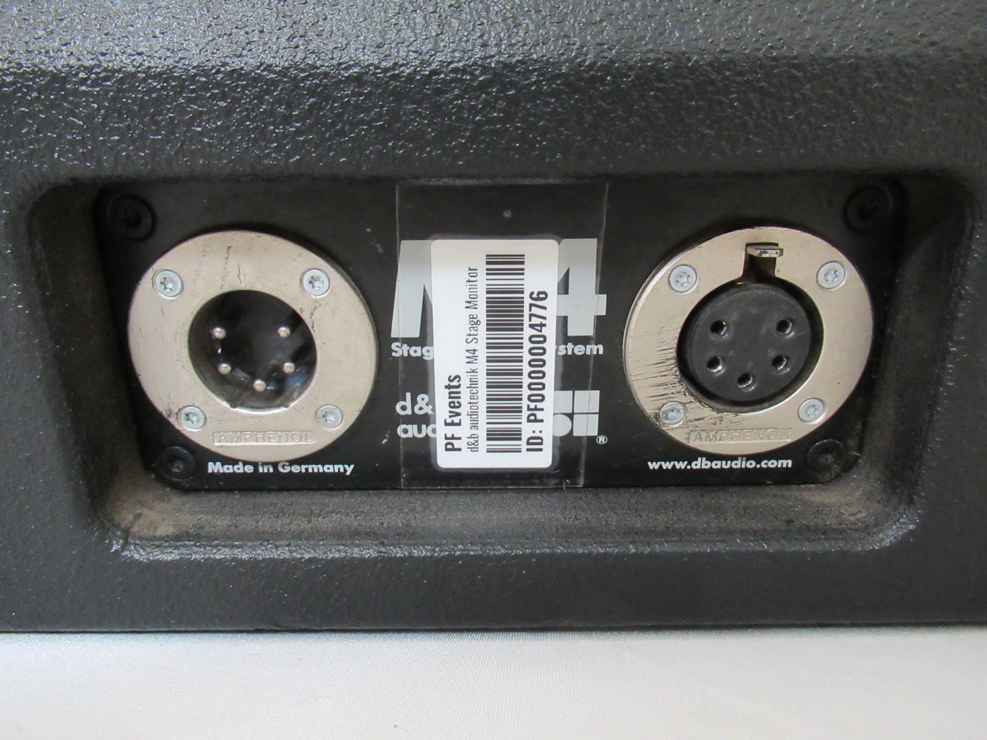 (2) d&b Audiotechnik M4 Stage Monitors - Image 5 of 12