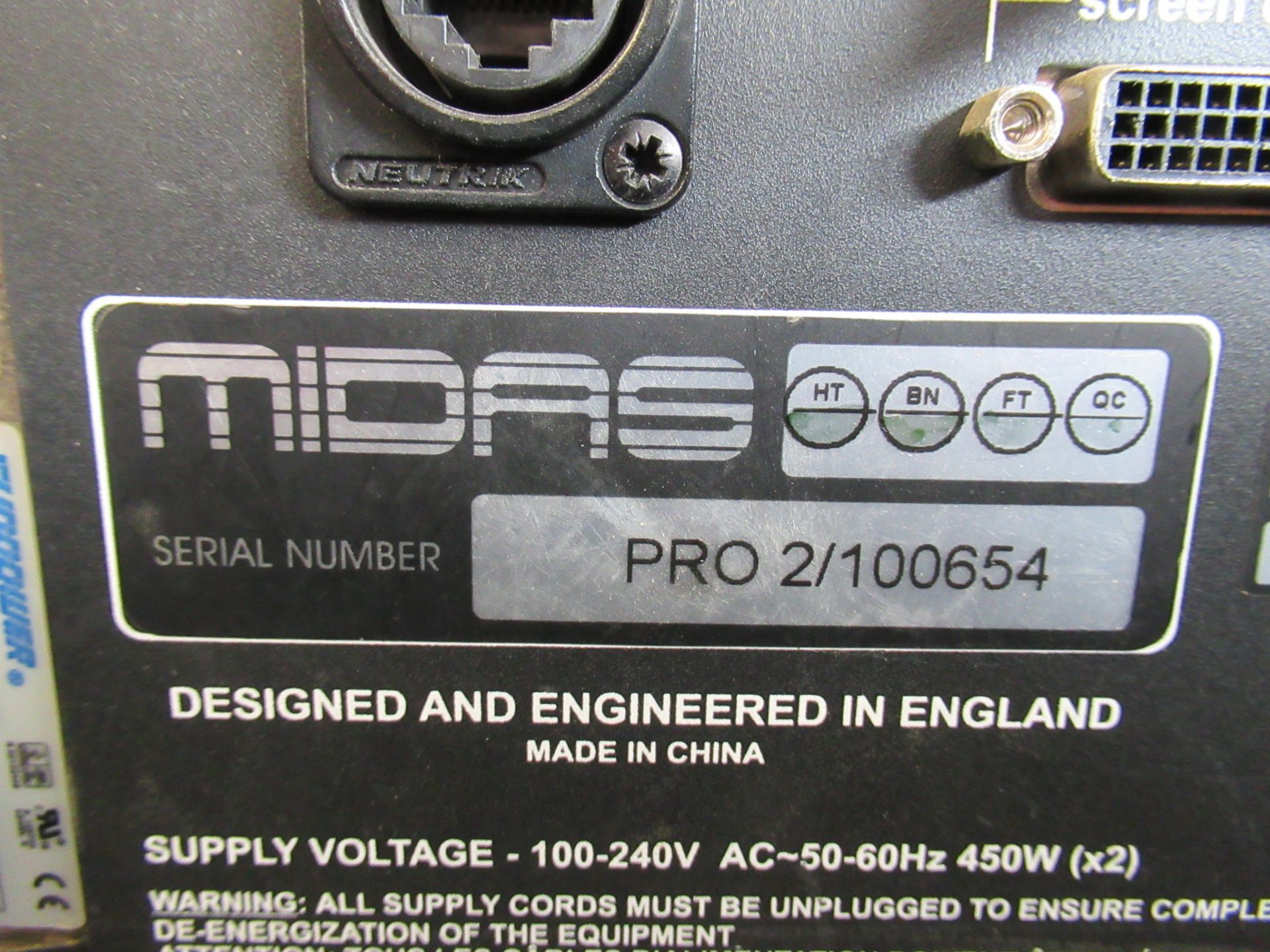 Midas Pro2sLive Digital Console Control Centre - Image 8 of 14