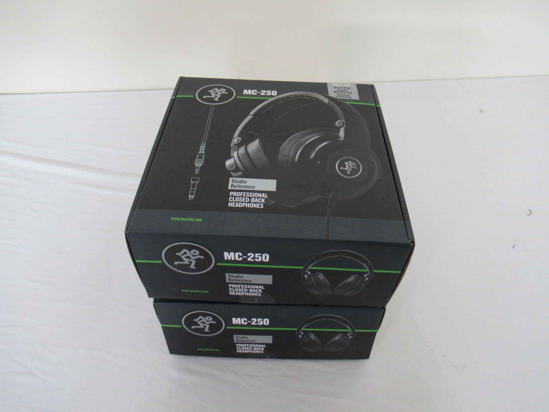 (2) Mackie MC-250 Professional Closed Back Headphones - Image 7 of 8